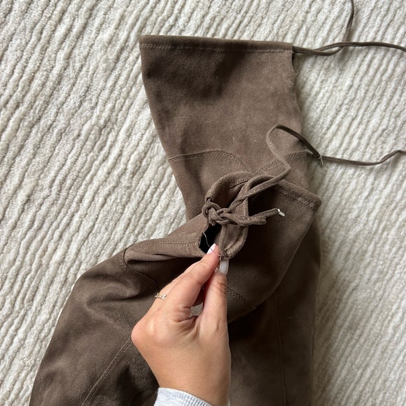 Marc fisher Brown suede Over-the-Knee Boots - Picture 6 of 7